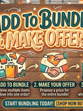 Add Items to Bundle & Make Offers! I Need To Clear Out!